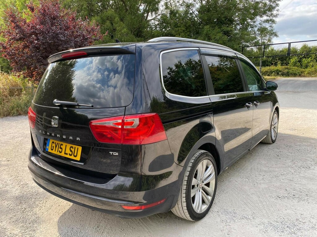 Seat Alhambra Alhambra Style Advanced Tdi S-a White #9