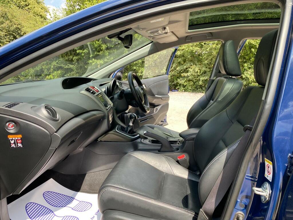 Honda Civic 1.8 I-vtec Se Plus-t Blue #33
