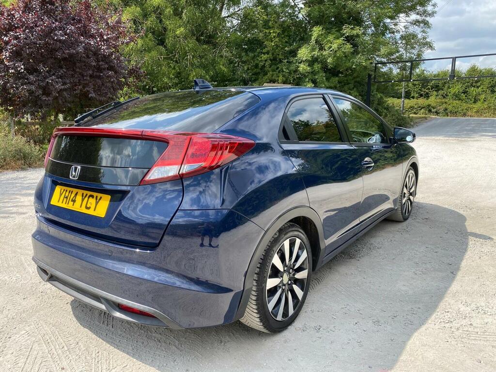 Honda Civic 1.8 I-vtec Se Plus-t Blue #8