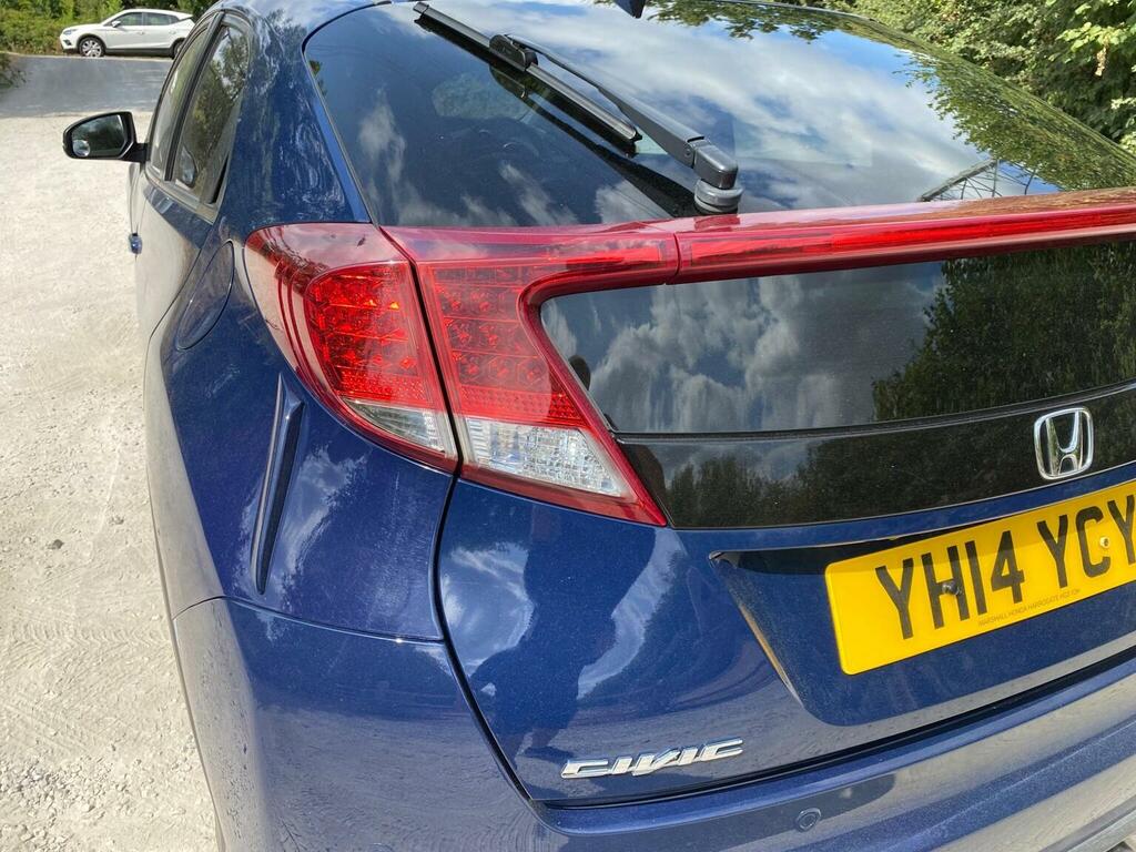 Honda Civic 1.8 I-vtec Se Plus-t Blue #36