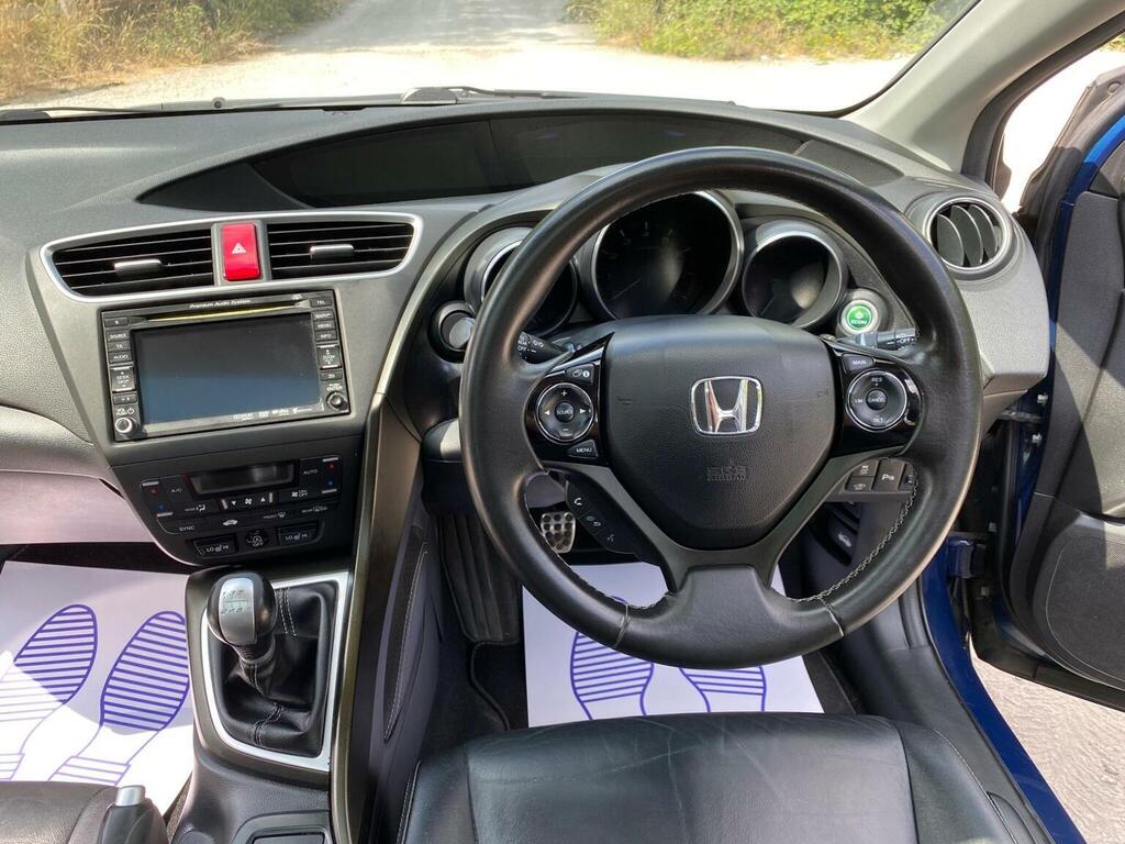 Honda Civic 1.8 I-vtec Se Plus-t Blue #32