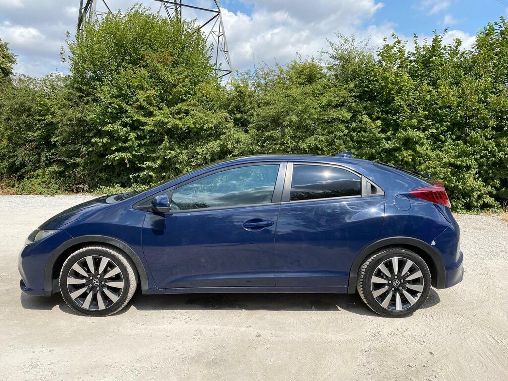Honda Civic 1.8 I-vtec Sr Euro 5 Ss Blue #4