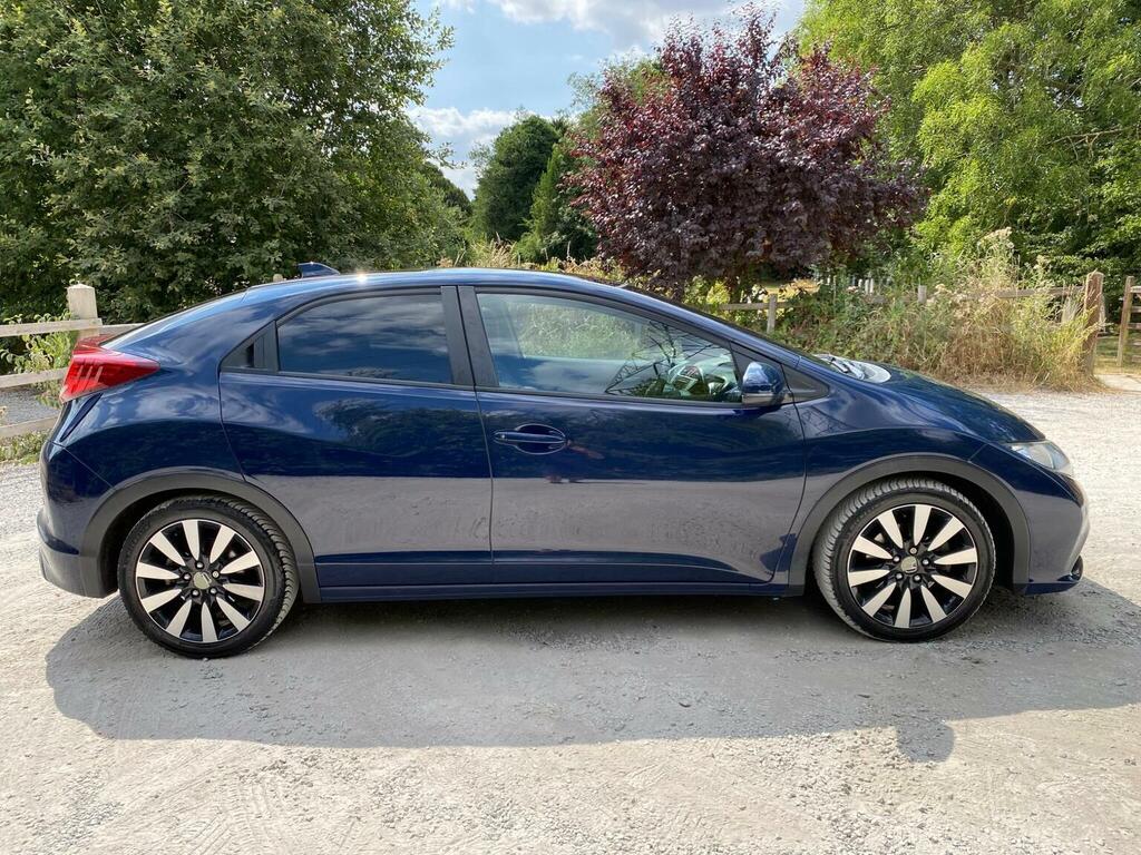 Honda Civic 1.8 I-vtec Se Plus-t Blue #7