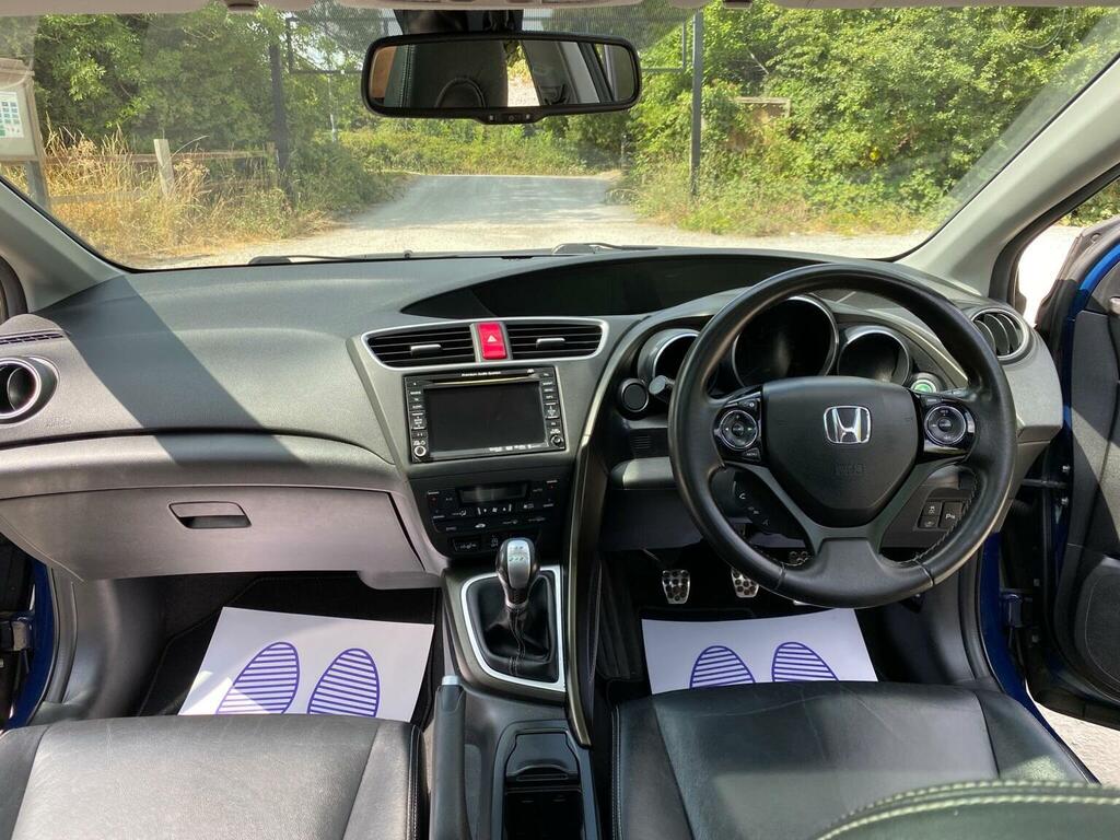 Honda Civic 1.8 I-vtec Se Plus-t Blue #9