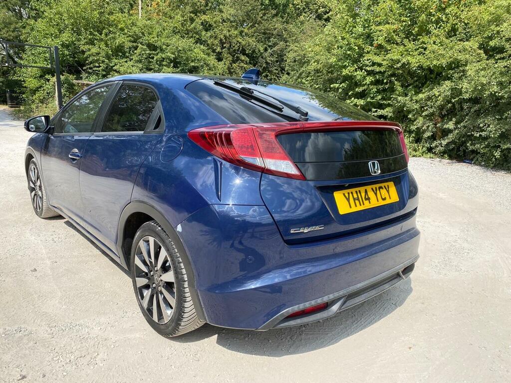 Honda Civic 1.8 I-vtec Sr Euro 5 Ss Blue #5