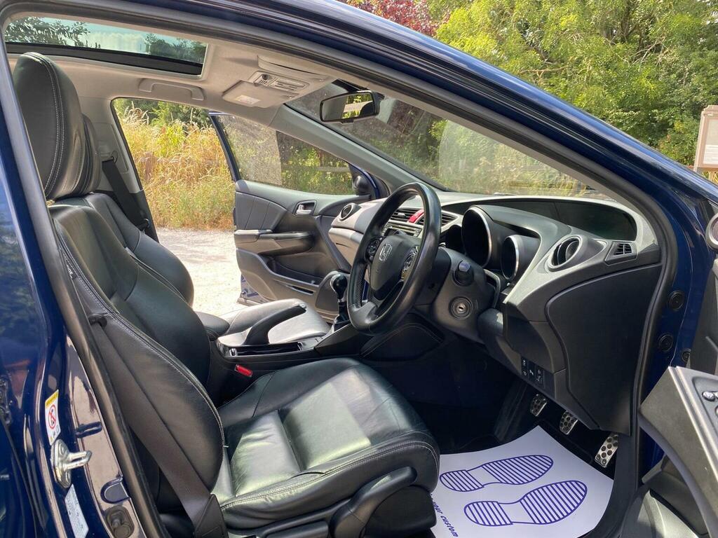 Honda Civic 1.8 I-vtec Se Plus-t Blue #12