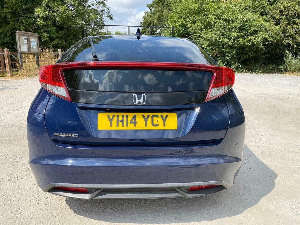 Honda Civic 1.8 I-vtec Sr Euro 5 Ss Blue #6