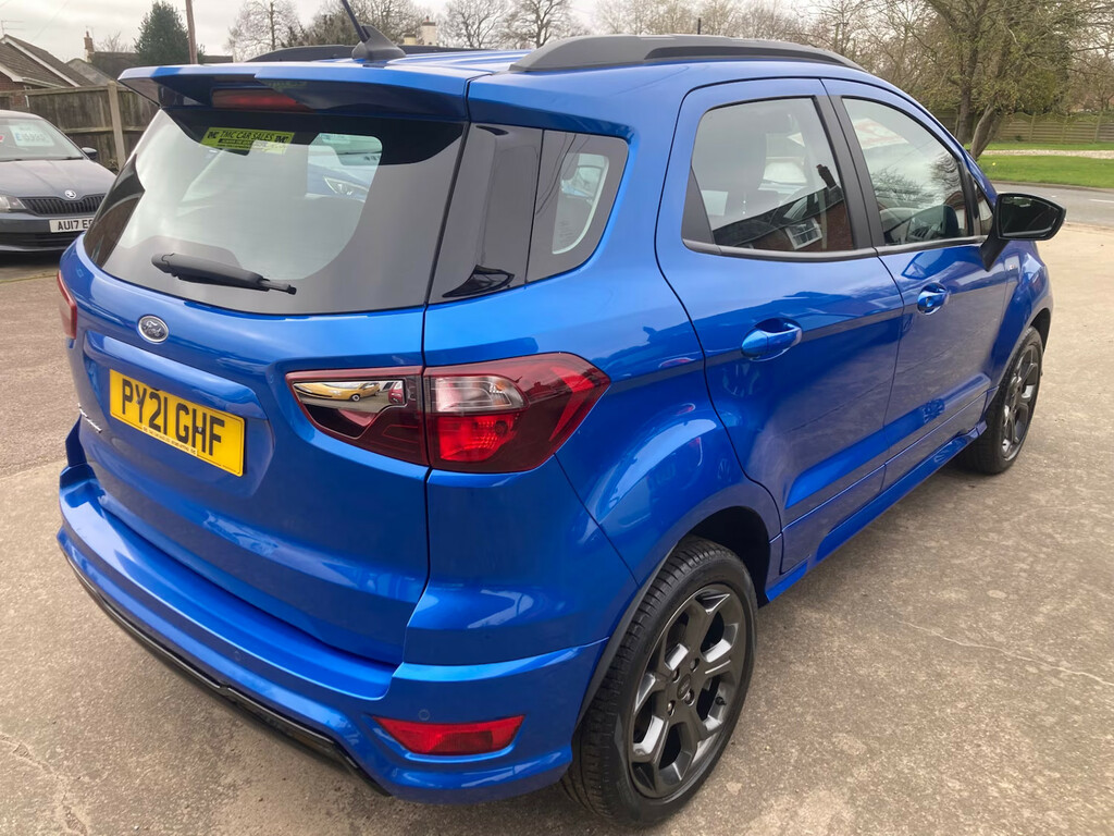Ford Ecosport 1.0 Ecoboost 140 St-line Hatchback Manu PY21GHF Blue #3