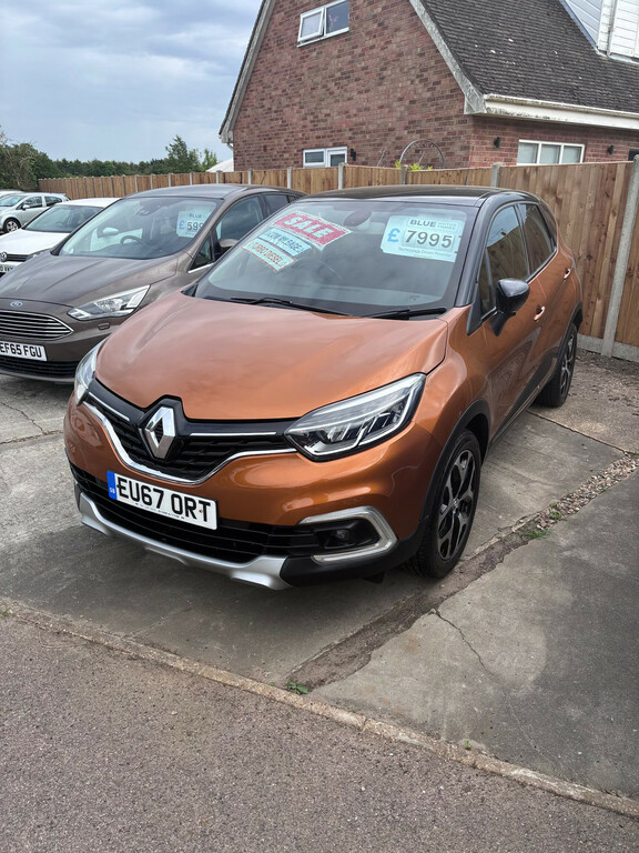 Renault Captur 1.5 Dci 90 Dynamique S Nav Hatchback Ma EU67ORT Orange #2