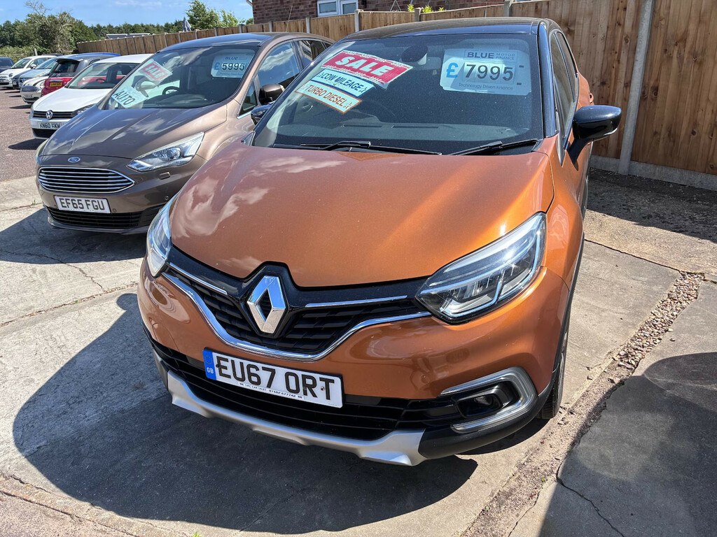 Renault Captur 1.5 Dci 90 Dynamique S Nav Hatchback Ma EU67ORT Orange #6