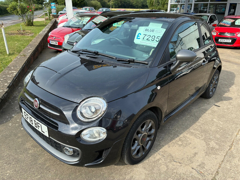 Fiat 500 1.2 Pop Star Hatchback Euro 6 S Grey #1