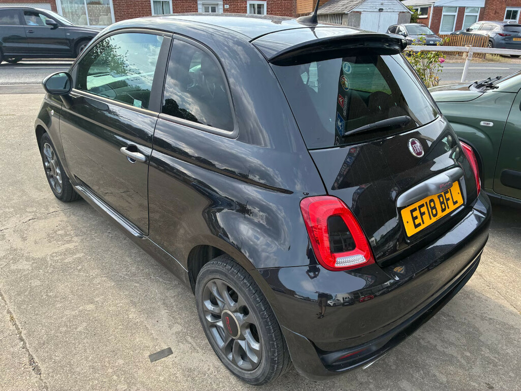 Fiat 500 1.2 Pop Star Hatchback Euro 6 S Grey #2