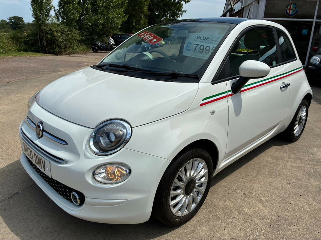 Fiat 500 1.0 Mild Hybrid Lounge Hatchback White
