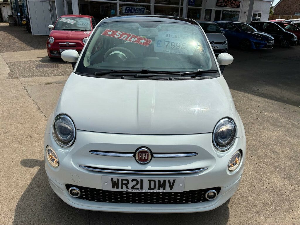 Fiat 500 1.0 Mild Hybrid Lounge Hatchback White #2