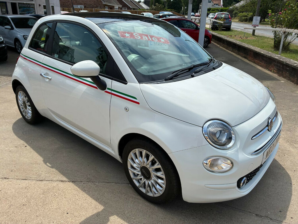 Fiat 500 1.0 Mild Hybrid Lounge Hatchback White #3