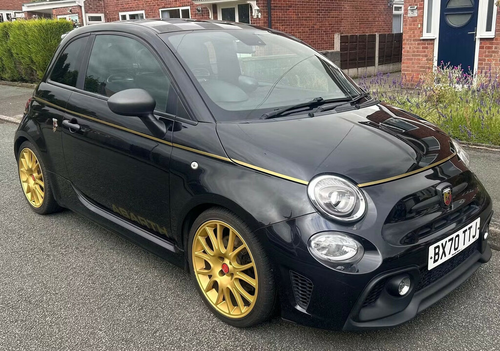 Abarth 595 1.4 T-jet 165 Scorpioneoro 70Th Anniversary Ha Black