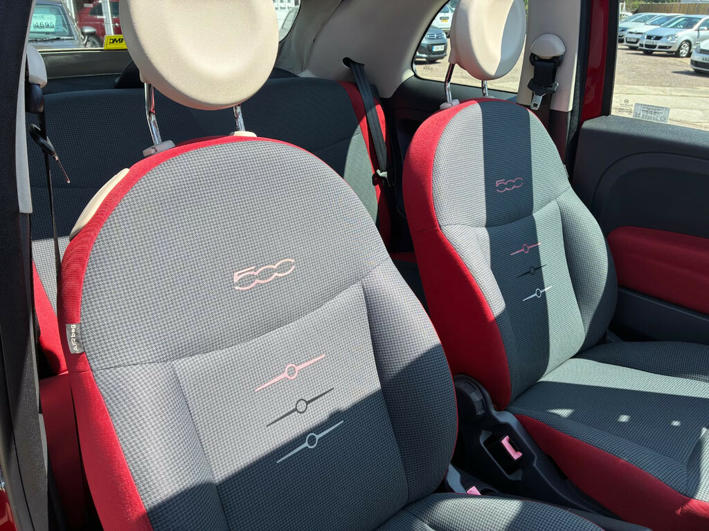 Fiat 500C C Pop White #15