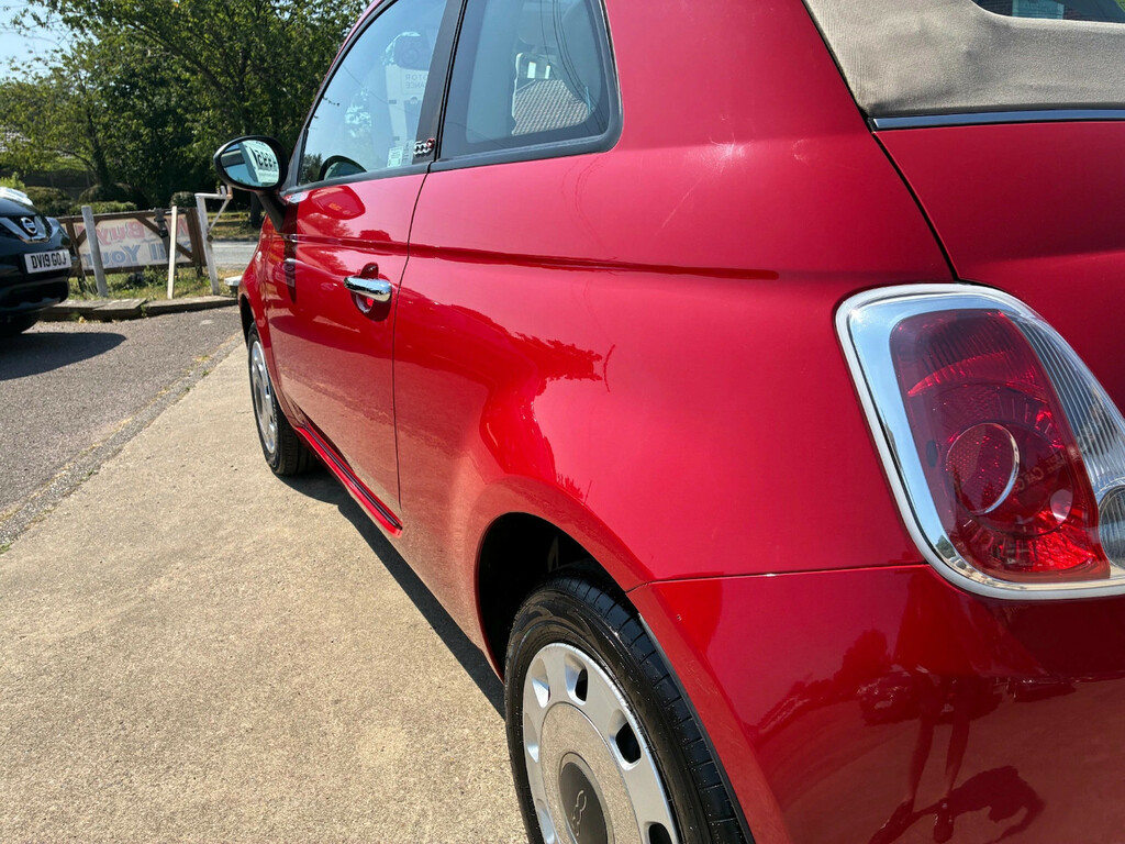 Fiat 500C C Pop White #22