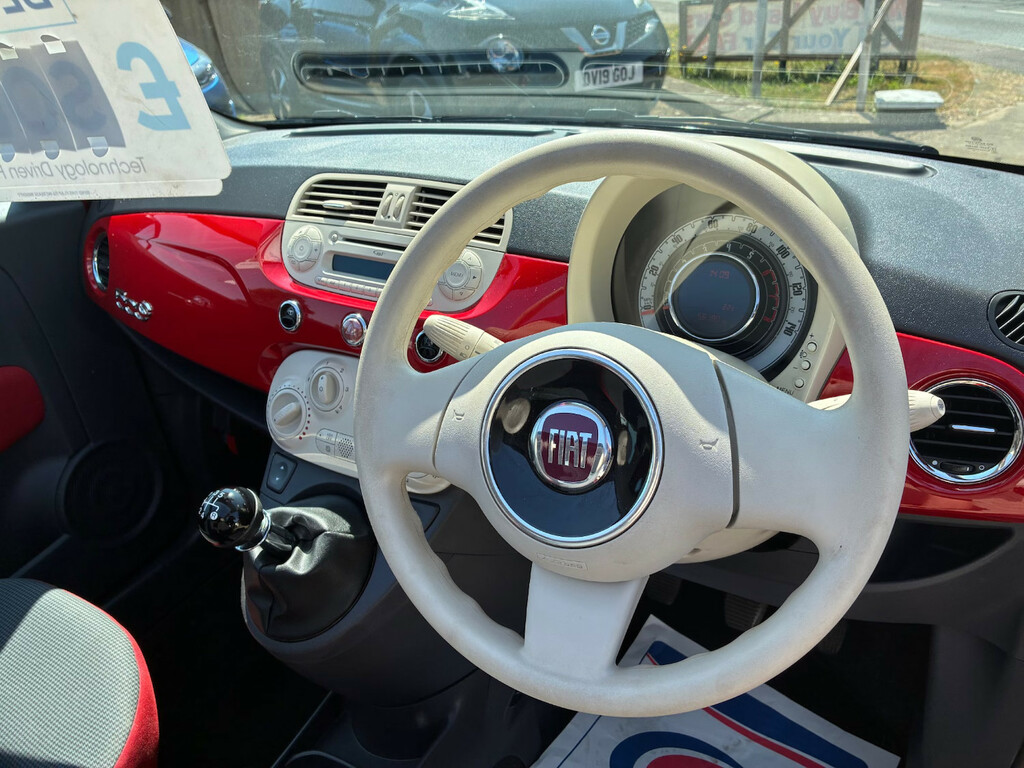 Fiat 500C C Pop White #7