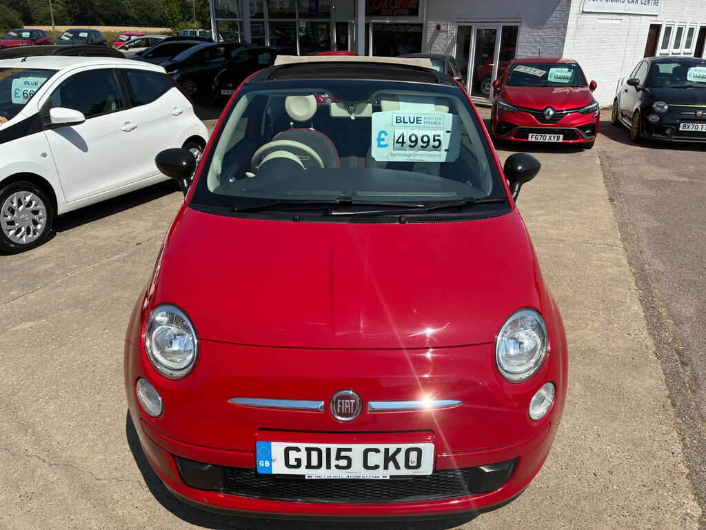 Fiat 500C 1.2 Pop Start Stop Convertible Red #2