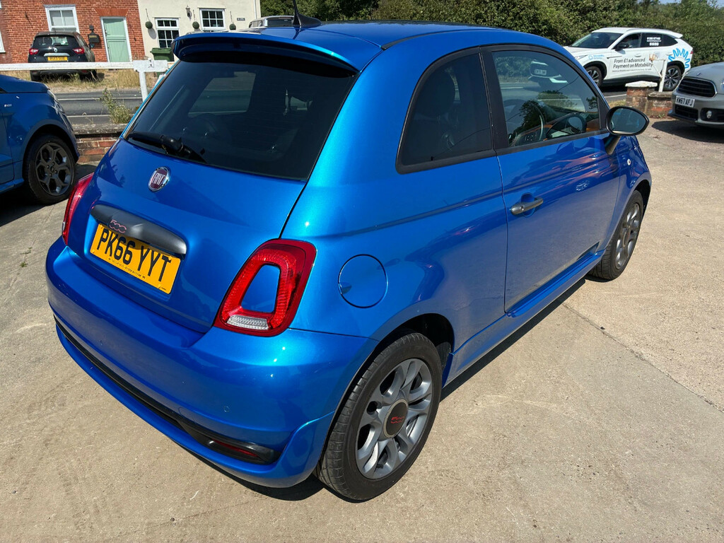 Fiat 500 1.2 S Hatchback Blue #4