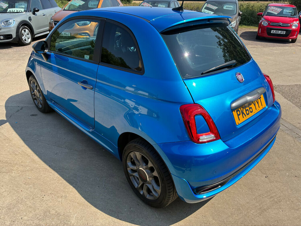 Fiat 500 1.2 S Hatchback Blue #6