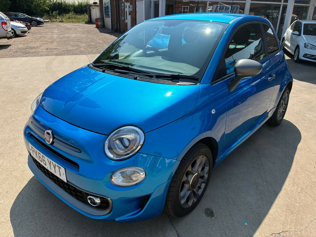 Fiat 500 1.2 S Hatchback Blue