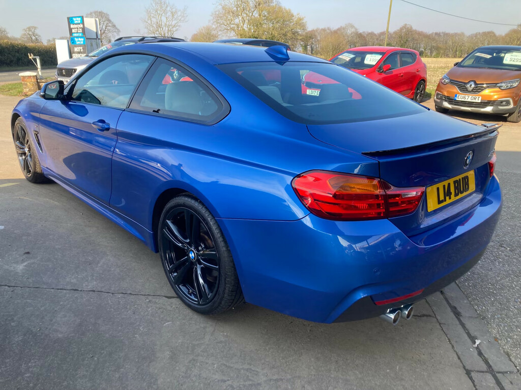 BMW 4 Series Gran Coupe 420D 190 M Sport Professional Media Coupe Blue #6