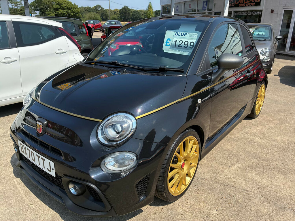 Abarth 595 1.4 T-jet 165 Scorpioneoro 70Th Anniversary Ha Black
