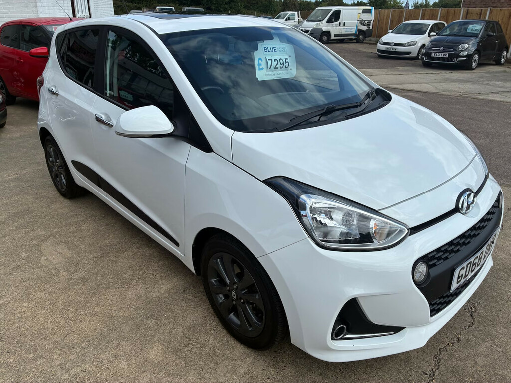 Hyundai I10 1.2 Premium Se Hatchback White #3
