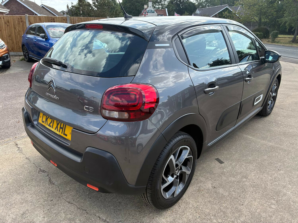 Citroen C3 1.2 Puretech 110 Shine Eat6 Hatchback Pet Grey #4