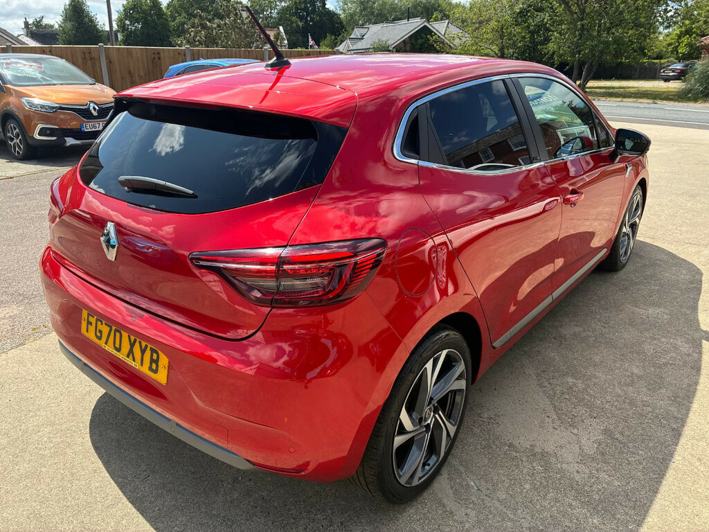Renault Clio 1.6 E-tech Hybrid 140 Rs Line Hatchback P Red #4