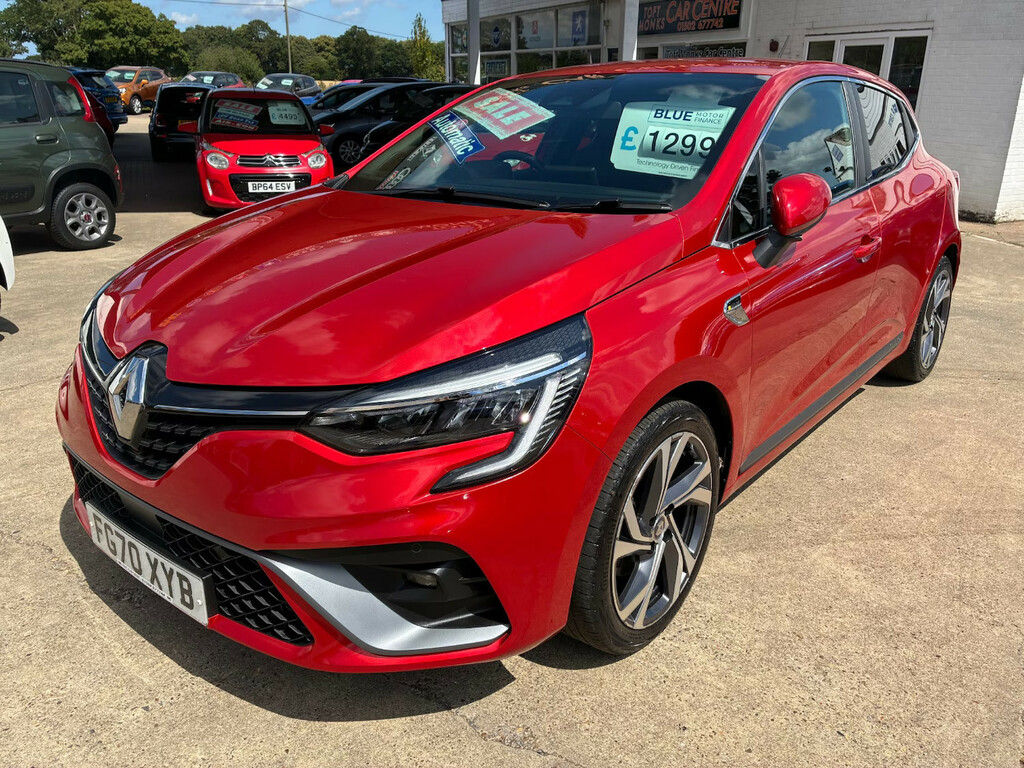 Renault Clio 1.6 E-tech Hybrid 140 Rs Line Hatchback P Red