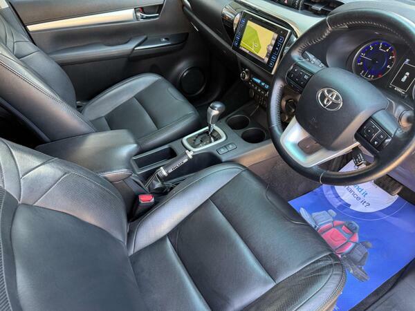 Toyota HILUX 2.4 D-4d Invincible 4Wd Euro 6 Ss Tss Blue #5