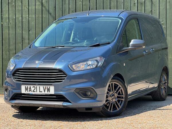 Ford Transit Courier 1.5 Tdci Sport L1 Euro 6 MA21LVW Blue #5