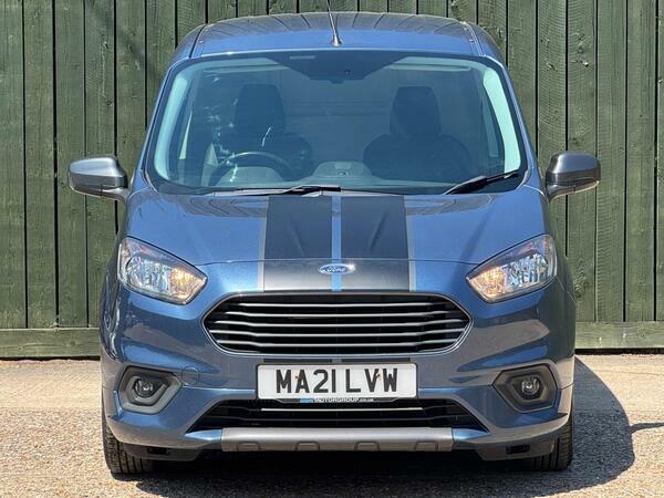 Ford Transit Courier 1.5 Tdci Sport L1 Euro 6 MA21LVW Blue #3