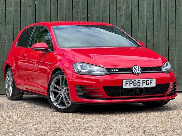 Volkswagen Golf 2.0 Tdi Bluemotion Tech Gtd Dsg Euro 6 Ss Red