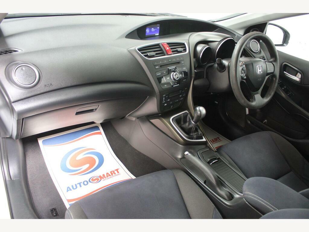 Honda Civic Hatchback 1.6 I-dtec Sr Euro 5 Ss 201463 White #16