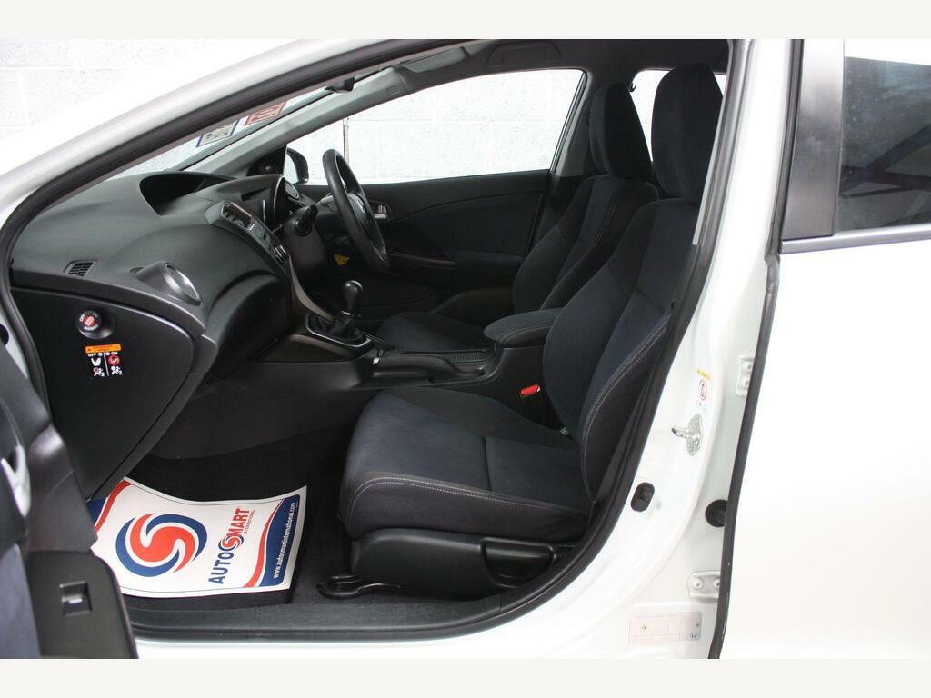 Honda Civic Hatchback 1.6 I-dtec Sr Euro 5 Ss 201463 White #18