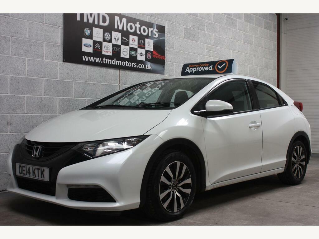 Honda Civic 1.6 I-dtec S Euro 5 S S White #3