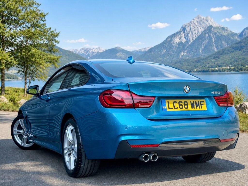 BMW 4 Series Gran Coupe 2.0 420I Gpf M Sport Euro 6 Ss Blue #2
