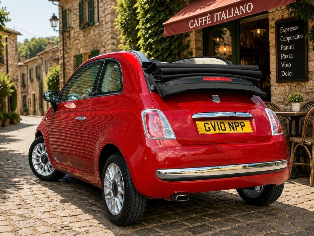 Fiat 500C 1.3 Multijet Lounge Euro 5 Ss Red