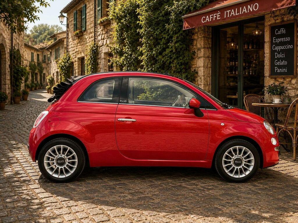 Fiat 500C 1.3 Multijet Lounge Euro 5 Ss Red #4
