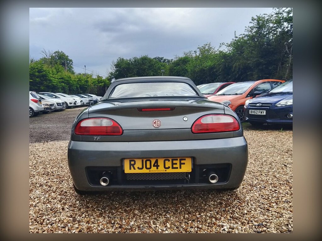 MG MGTF 1.8 Convertible Stepspeed 199 Gkm, 11 RJ04CEF Grey #6