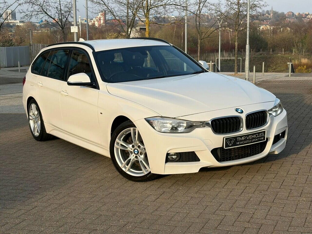 BMW 3 Series 2.0 320D M Sport Touring Euro 6 RA65GRX White