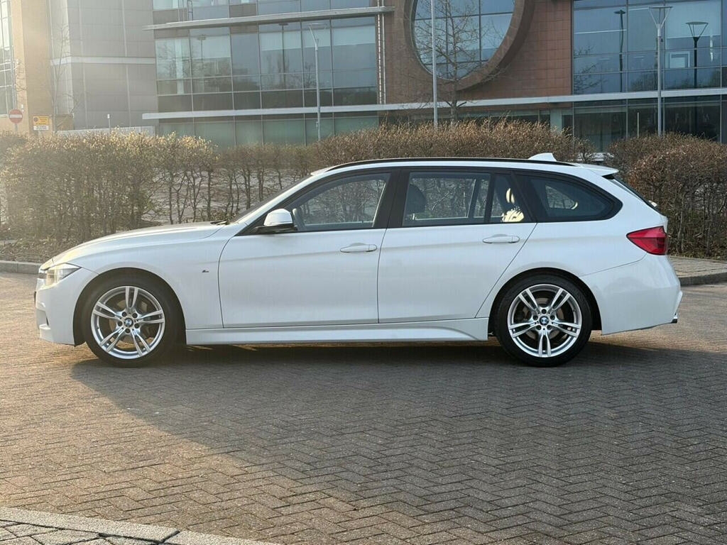 BMW 3 Series 2.0 320D M Sport Touring Euro 6 RA65GRX White #4