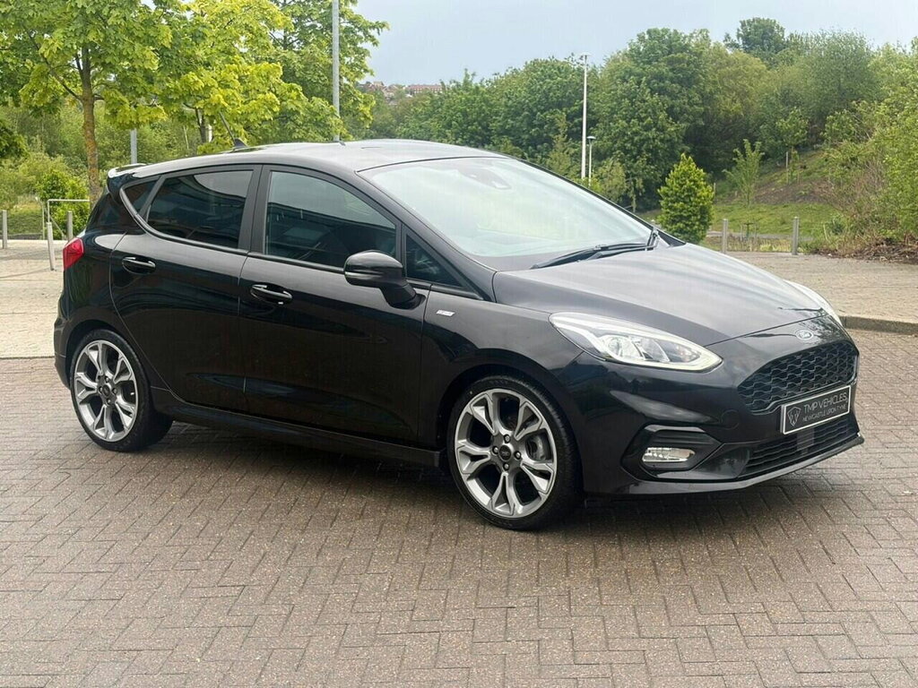 Ford Fiesta 1.0T Ecoboost Mhev St-line X Edition Hatchback HV21XLU Black #2