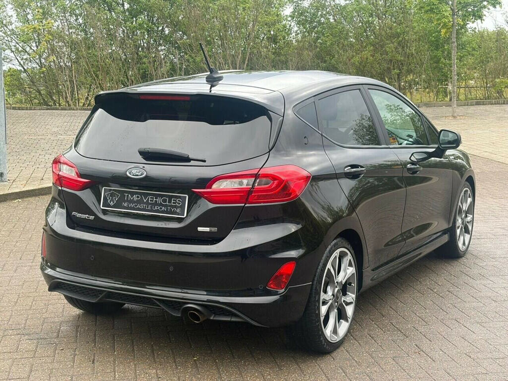 Ford Fiesta 1.0T Ecoboost Mhev St-line X Edition Hatchback HV21XLU Black #4
