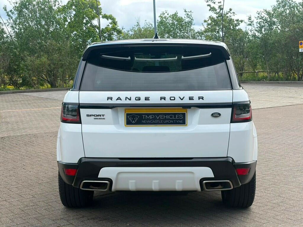 Land Rover Range Rover Sport Hse Sdv6 White #4