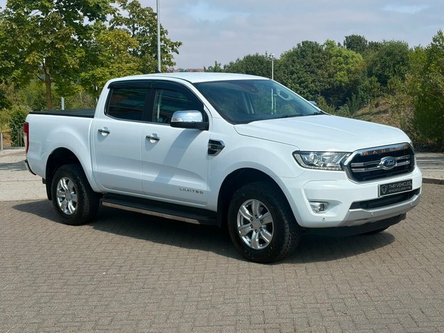 Ford Ranger 2019 2.0 Ecoblue Limited Pickup Double Cab Die White #2